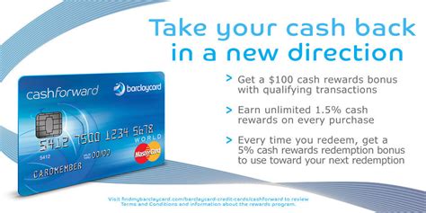 Cashforward Credit Card Barclays